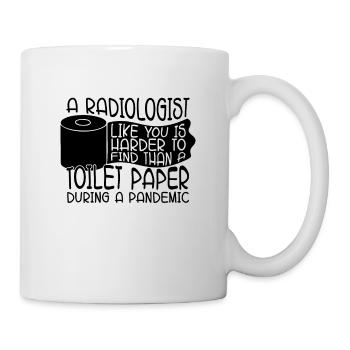 A Radiologist Toilet Paper Rad Radiology X-Ray - Mug - white - Right