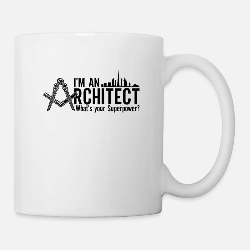 Architectes Je suis un architecte Emploi Architecture - Mug blanc - blanc