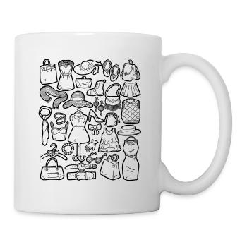 Boutique & Mode Doodles - Tasse - Weiß - Rechts