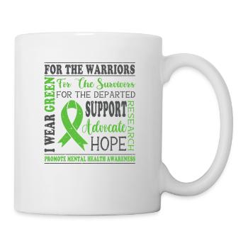 Für die Krieger für die Überlebenden Für die - Tasse - Weiß - Rechts