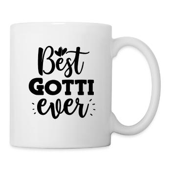 Meilleur Gotti au monde Suisse Marraine Marraine - Mug blanc - blanc - Droite