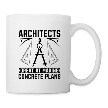 Architectes excellents pour faire des travaux d’architecture - Mug blanc - blanc - Droite