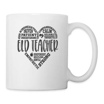 Citations de formateurs d’enseignants Eld - Mug blanc - blanc - Droite