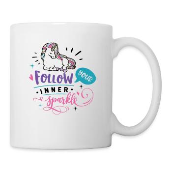 Folgen Sie Ihrem Inner Mental Health Matters Vintage - Tasse - Weiß - Rechts