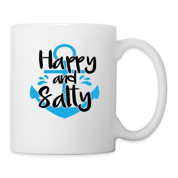 Support de protection de la mer heureuse et salée - Mug blanc - blanc - Droite