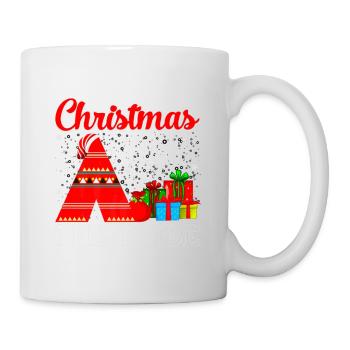 Family Christmas With The Tribe - Mug - white - Right