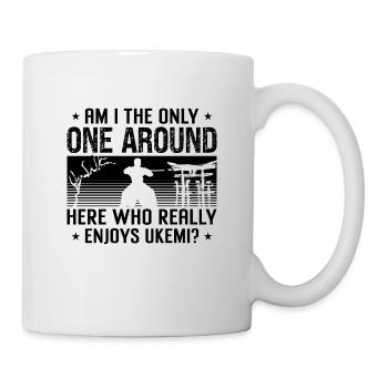 Am I The Only Aikido Fighter Martial Arts Samurai - Mug - white - Right