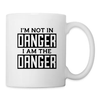 Je ne suis pas en danger Wing Chun Fighter Kung Fu Fight - Mug blanc - blanc - Droite