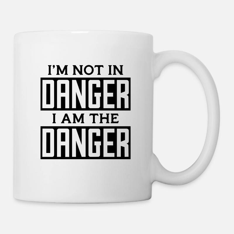 I'm Not In Danger Wing Chun Fighter Kung Fu Fight - Mug - white