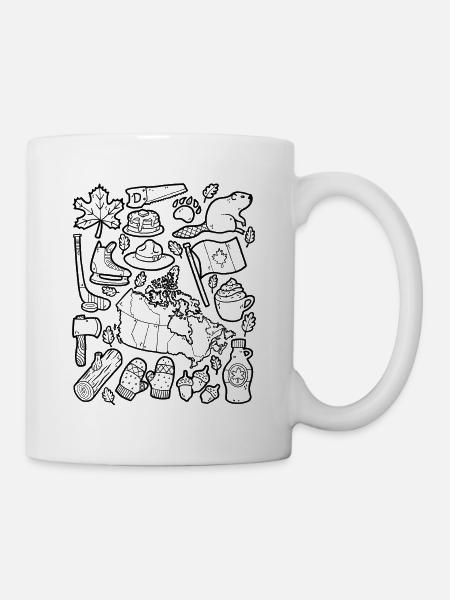 Kanada - Tasse - Weiß