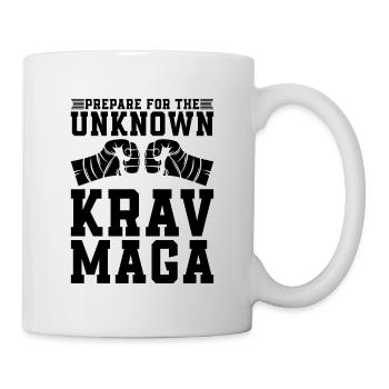 Prepare For The Krav Maga Close Combat MMA Fighter - Mug - white - Right