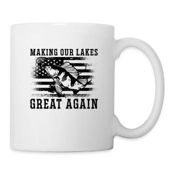 Making Our Lakes Bowfishing Arrow Sports Bowfisher - Mug - white - Right