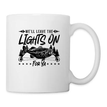 We'll Leave The Bowfishing Bow Fisherman Bowfisher - Mug - white - Right