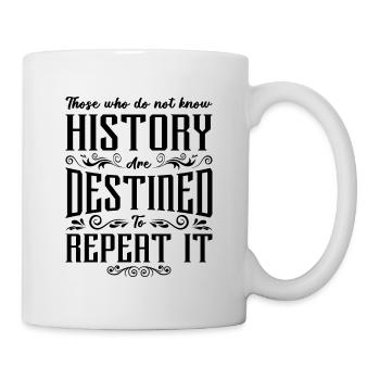 Ceux qui font Historien Professeur d’histoire Historiens - Mug blanc - blanc - Droite