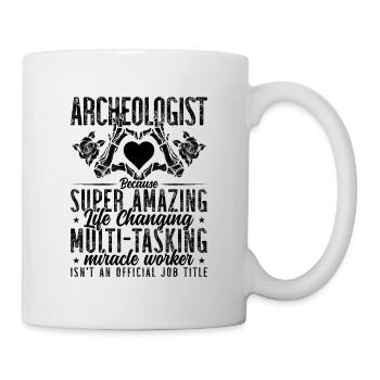Archaeologist Bec Archaeology Fossil Archaeologist - Mug - white - Right