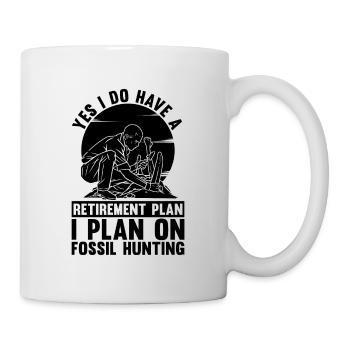 Oui, j’ai un archéologue de fouilles archéologiques - Mug blanc - blanc - Droite
