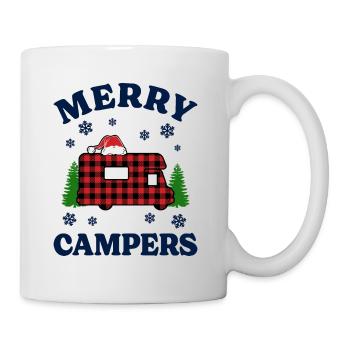 Merry Campers Camper Christmas Retreat - Tasse - Weiß - Rechts