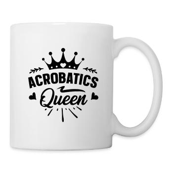 Queen Graphic Gymnast Gymnastics Acrobat Acrobatic - Tasse - Weiß - Rechts