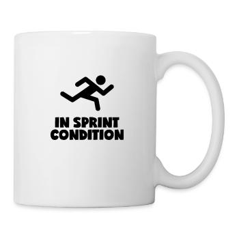 In Sprint Condition - Tasse - Weiß - Rechts