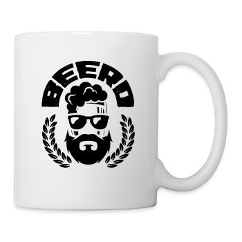 Beerd Graphic Homebrewing Winemaking Brewery Craft - Tasse - Weiß - Rechts
