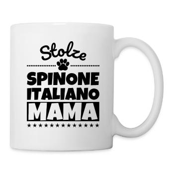 Stolze Spinone Italiano Mama - Tasse - Weiß - Rechts