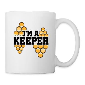 I'm A Keeper Animal Lover Animals Zoo Keeper Zoo K - Tasse - Weiß - Rechts