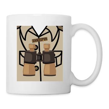Costume Graphic Animal Keeper Zoo Keeper Animal Lo - Tasse - Weiß - Rechts