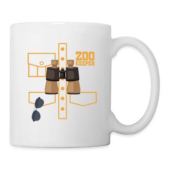 Costume Graphic Animal Keeper Zoo Keeper Animal Lo - Tasse - Weiß - Rechts