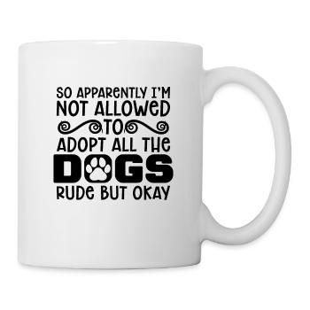 So Apparently Animal Rescue Foster Animal Rescuer - Mug - white - Right