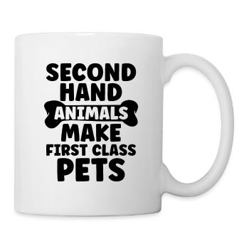Second Hand Animal Rescue Adoption Animal Rescuer - Mug - white - Right