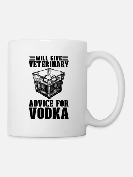 Will Give Veterinary Veterinary Pets Veterinarian - Tasse - Weiß