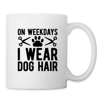 On Weekdays I Pet Groomer Pet Salon Groomer - Mug - white - Right