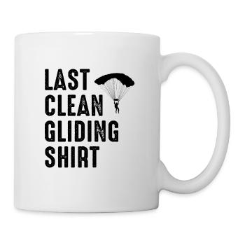 Last Clean Gliding Shirt Paraglider Paragliding Sk - Tasse - Weiß - Rechts