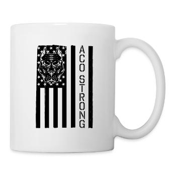 ACO Strong Animal Officer Police Animal Officer - Mug blanc - blanc - Droite