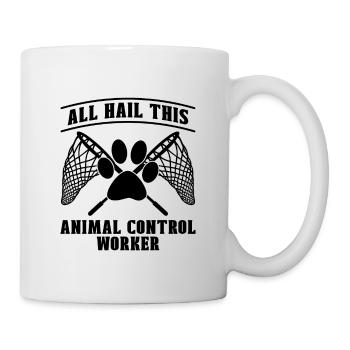 All Hail This Animal Officer Rescue Animal Officer - Mug - white - Right