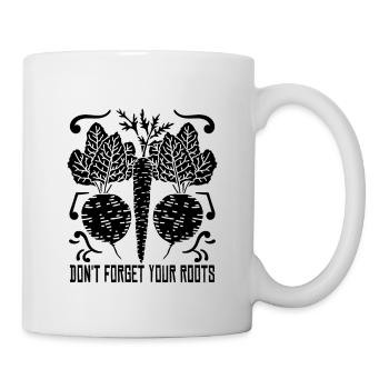 N’oubliez pas votre chef végétalien Chefs végétaliens végétaliens - Mug blanc - blanc - Droite