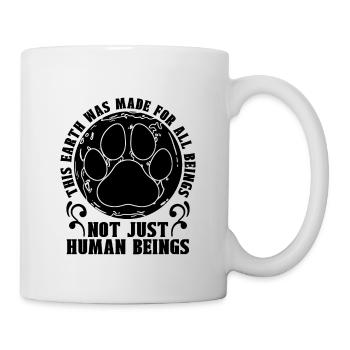 This Earth Is Made Abandoned Rescue Animal Lover - Mug - white - Right