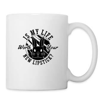 Is My Life Worth Your Animal Shelter Animal Worker - Mug - white - Right