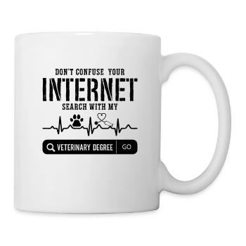 Don't Confuse Your Veterinary Animals Veterinarian - Mug - white - Right