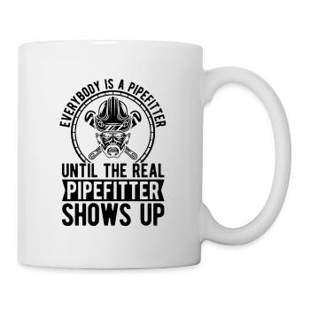 Everybody Is A Pipefitter Repair Man Pipefitters - Mug - white - Right