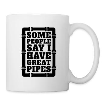 Some People Say Pipefitter Repair Man Pipefitters - Mug - white - Right