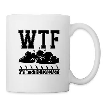 Wtf What's The Meteorology Weather Meteorologist - Mug - white - Right