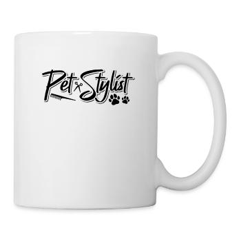 Styliste d’animaux de compagnie Toiletteur d’animaux Salon d’animaux Toiletteur de fourrure - Mug blanc - blanc - Droite