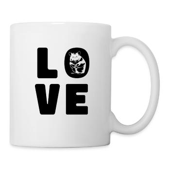 Love Graphic Hamster Pet Owner Animal Lover Rodent - Tasse - Weiß - Rechts