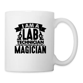 Je suis un technicien de laboratoire Technicien de laboratoire de soins de santé - Mug blanc - blanc - Droite