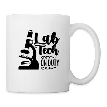 Lab Tech On Duty Healthcare Laboratory Technician - Mug - white - Right