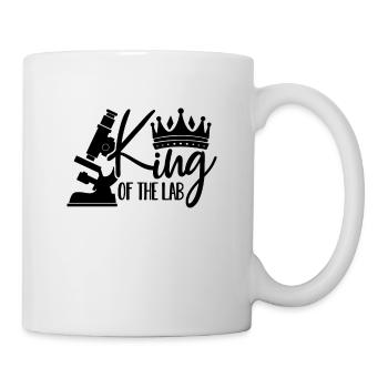 Roi des scientifiques de laboratoire Technicien de laboratoire - Mug blanc - blanc - Droite