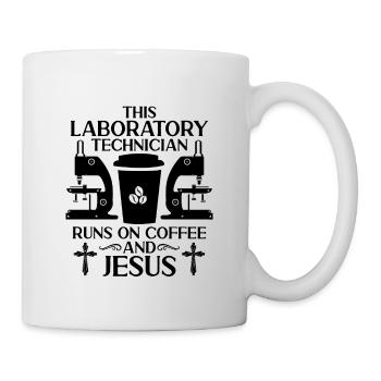 This Laboratory Technician Runs On Lab Scientist - Mug - white - Right