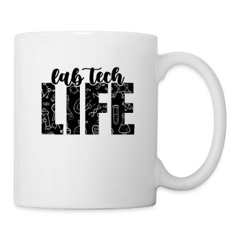 Lab Tech Life Loves Science Laboratory Technician - Mug - white - Right