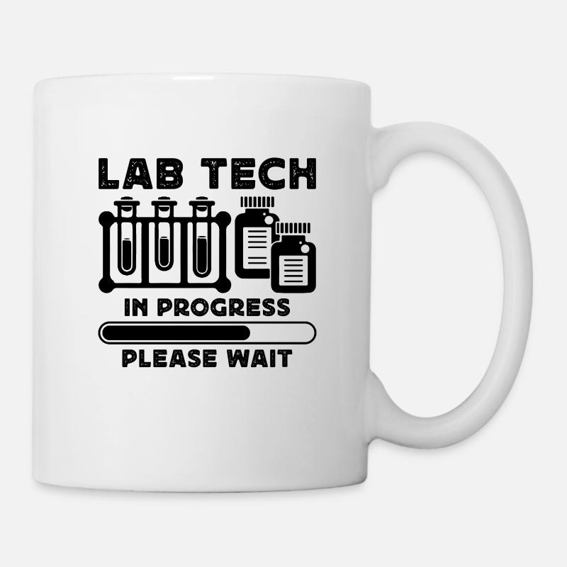 Lab Tech In Medical Science Laboratory Technician - Tasse - Weiß